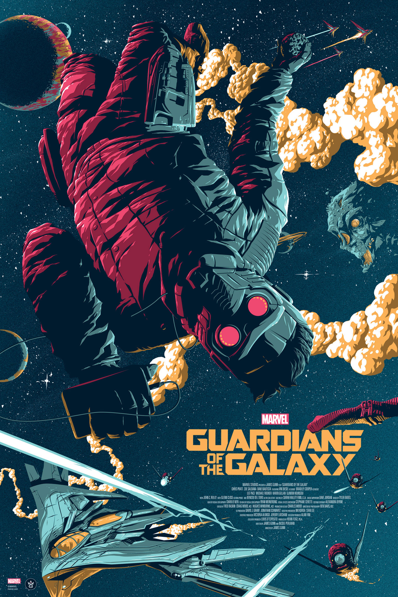 Illustration for article titled You'll Flip Out for This Awesome New Guardians of the Galaxy Poster